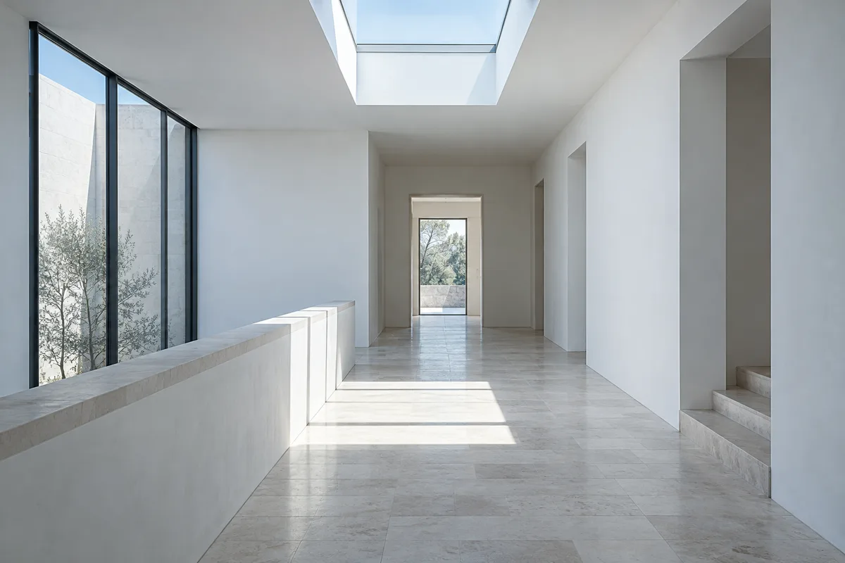 Lumière en architecture d'intérieur : orientation, reflets et couleurs des murs