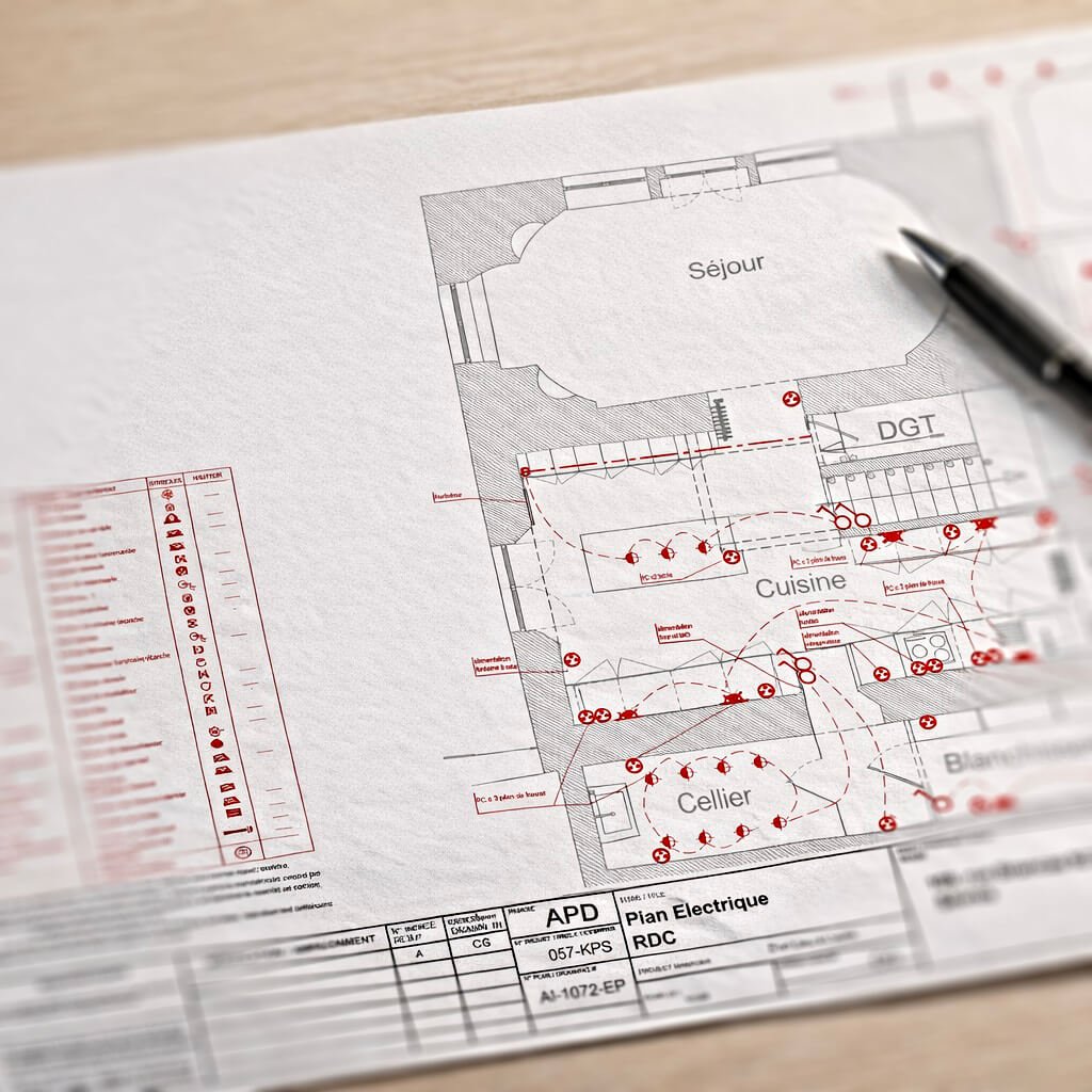 Independent technical drawing reviewed to assess scope, constraints, and execution logic before commitment